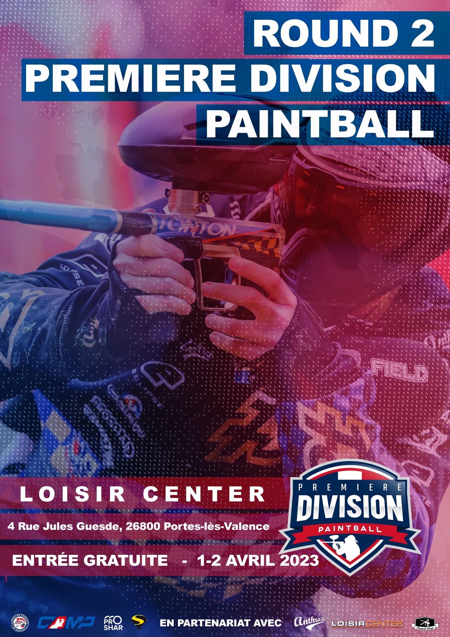 2eme manche de la Première Division paintball Fédération Française de